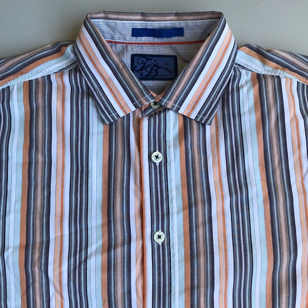 TOMMY BAHAMA ~DENIM~ Button Front Shirt